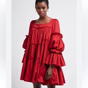 aje admiration asymmetric mini dress Rent Admiration Asymmetric Mini Dress by Aje